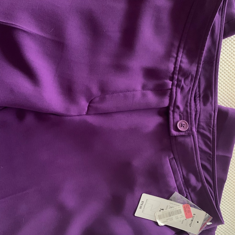 Dress pants new purple